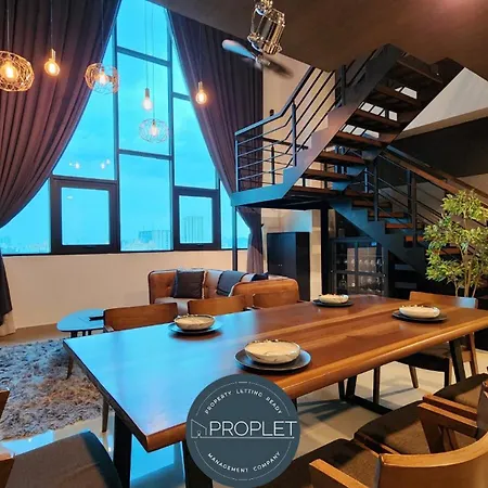 Luxury Duplex Suite 4 Pax Netflix Wifi Selayang Kl Batu Caves Exterior photo