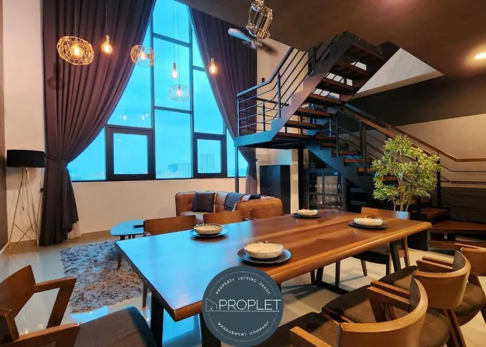 Luxury Duplex Suite 4 Pax Netflix Wifi Selayang Kl