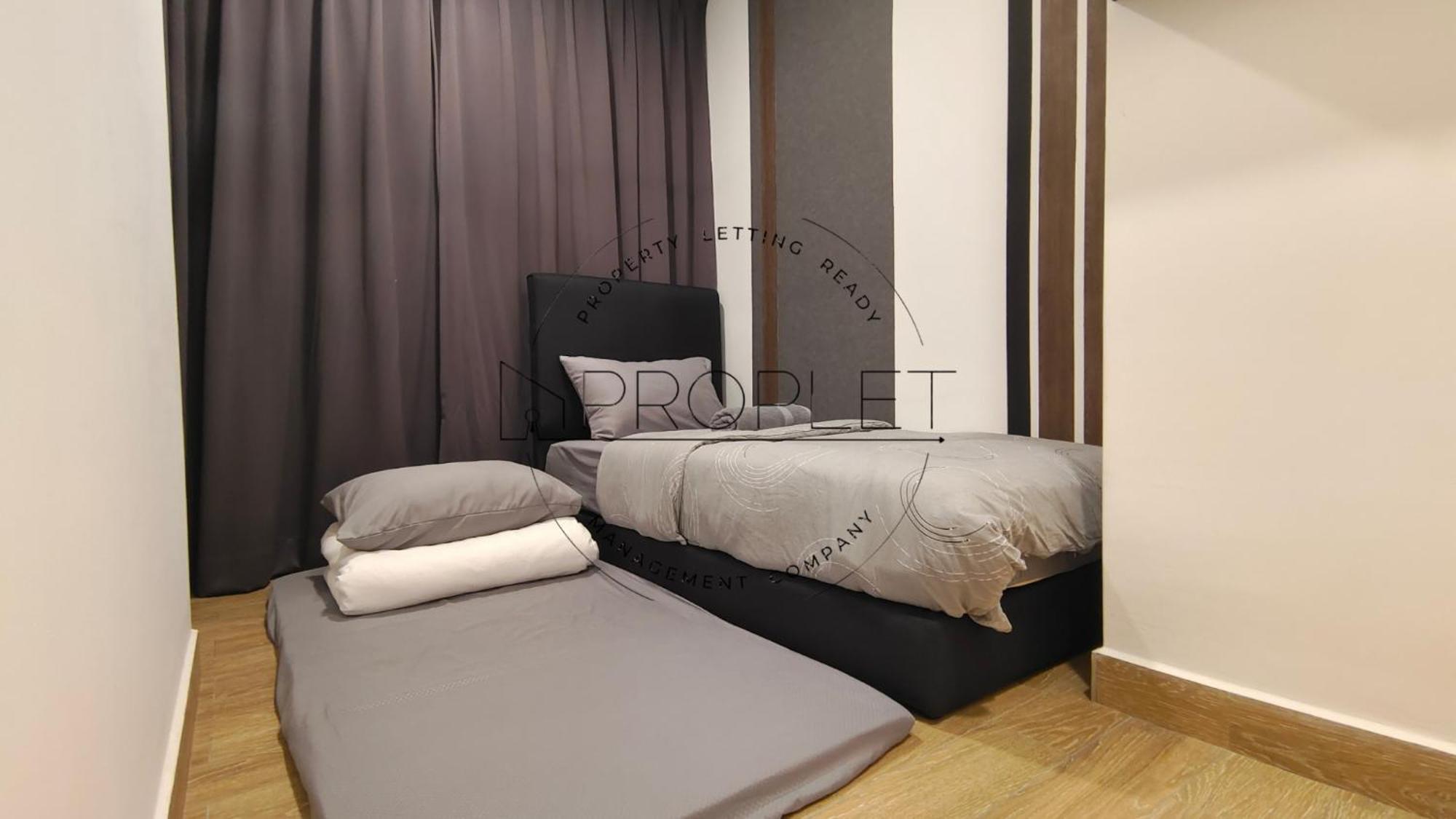 Apartment Luxury Duplex 4 Pax Netflix Wifi Selayang Kl Batu Caves